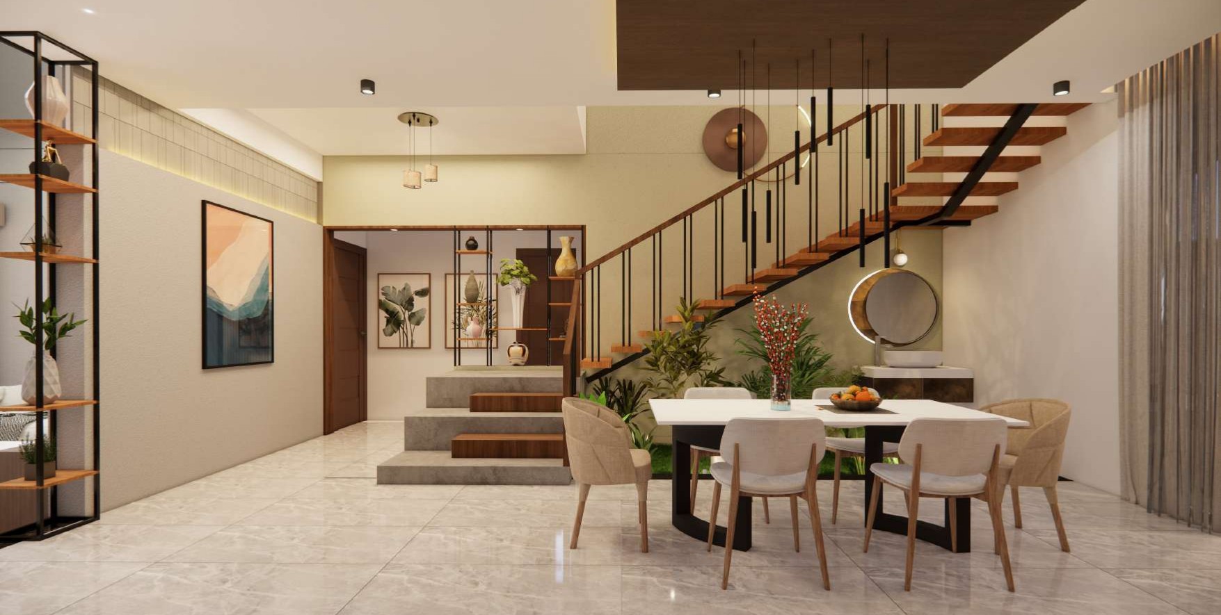 Dining and Staircase