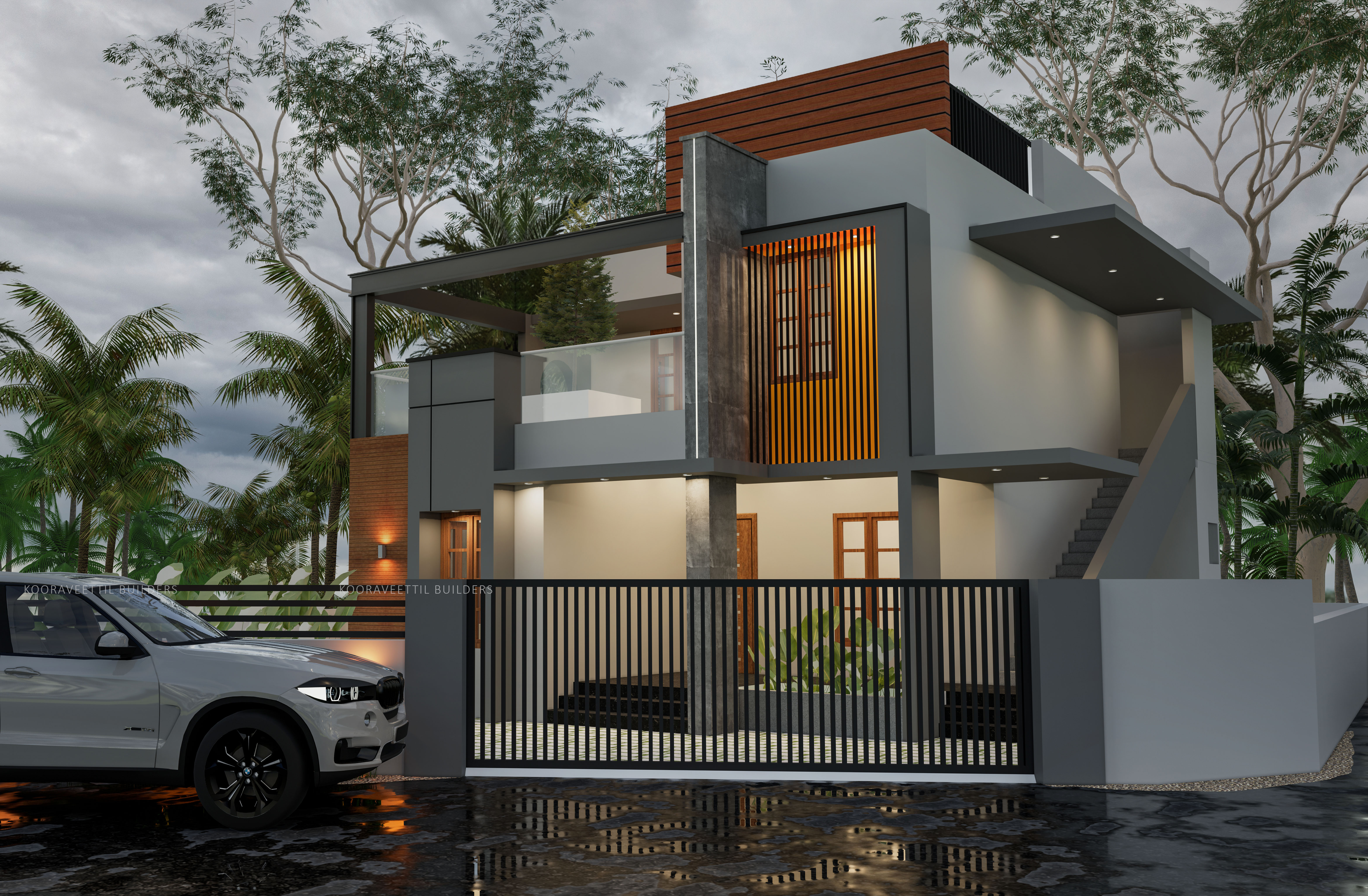 Layered Facade Detailing